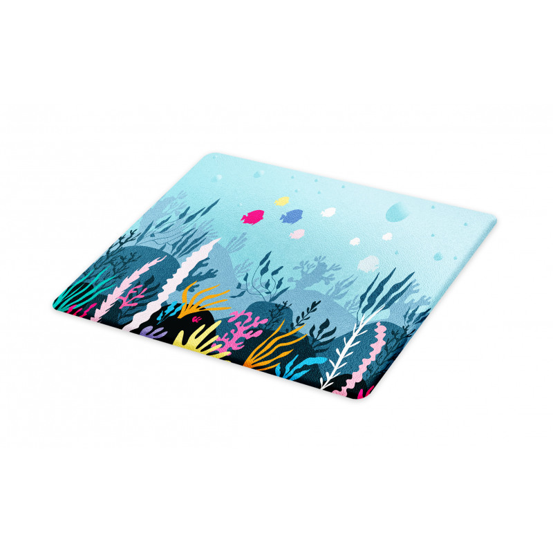 Seaweed Algae and Coral Cutting Board