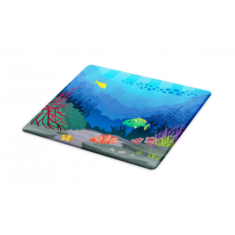 Oceanic Seaweed Seascape Cutting Board