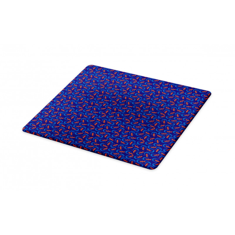 Dotted Blobs Dragonflies Cutting Board