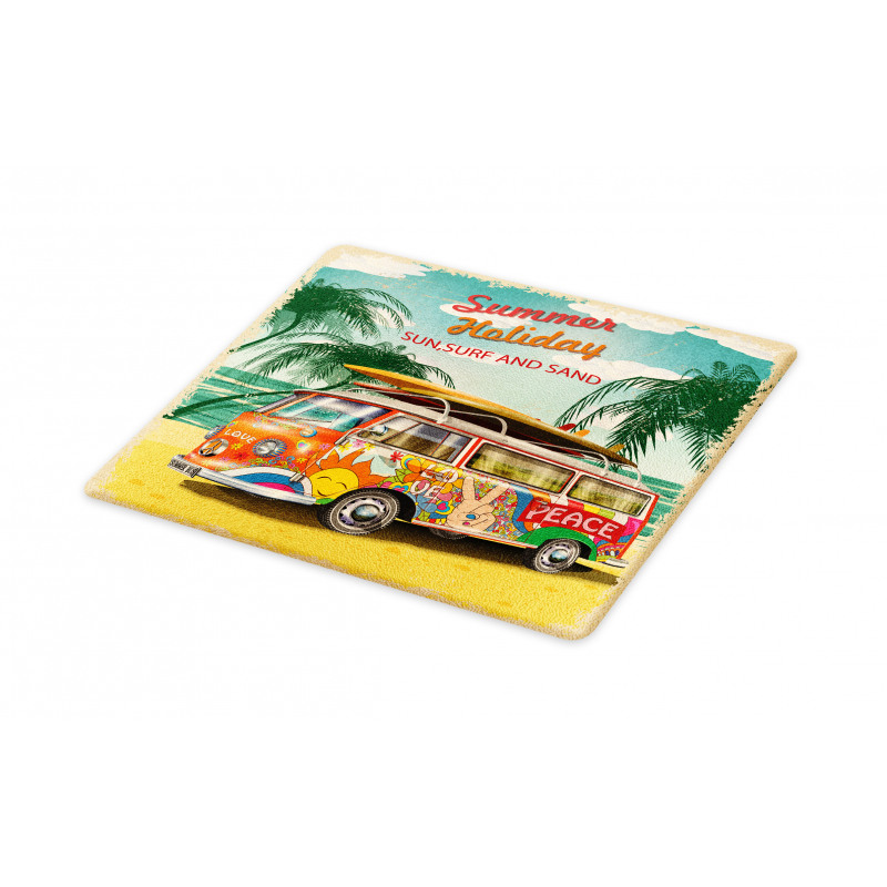 Summer Holiday Beach Cutting Board