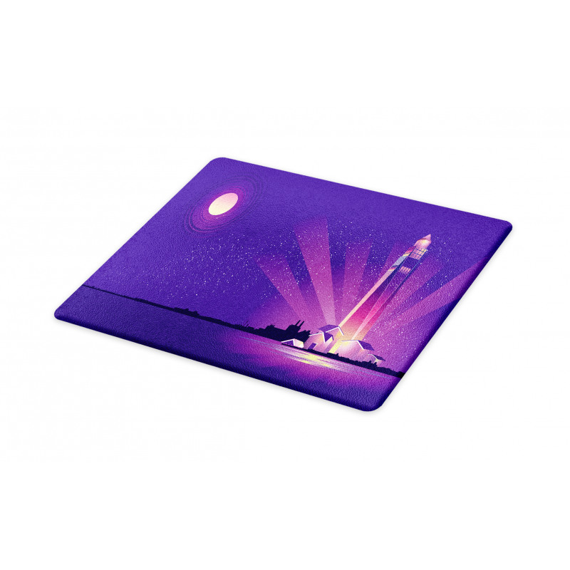 Lighthouse Under Night Cutting Board