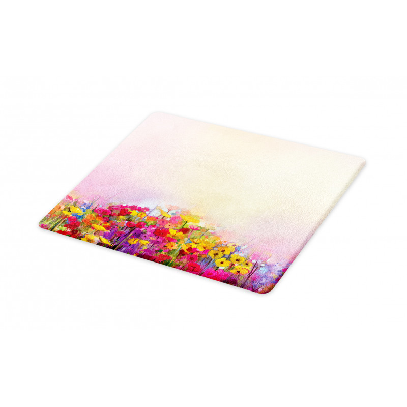 Pastel Ombre Meadow Cutting Board