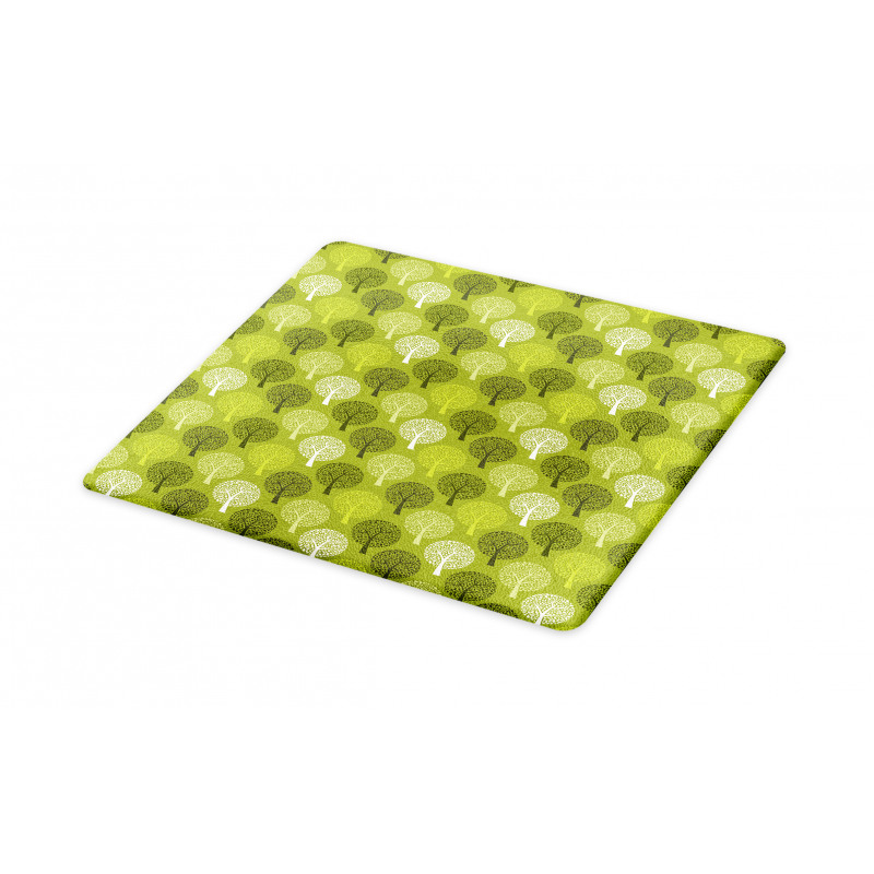 Abstract Trees Motifs Art Cutting Board