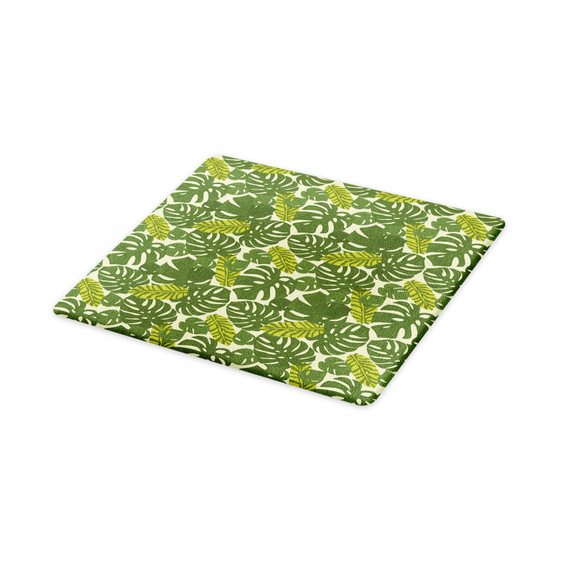 Exotic Forest Monstera Leaf Cutting Board