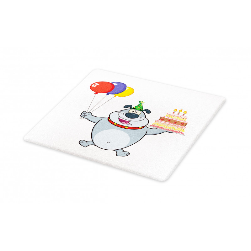 Bulldog Balloons and Cake Cutting Board