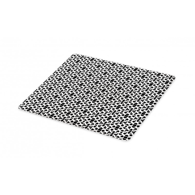 Grunge Grids Art Cutting Board