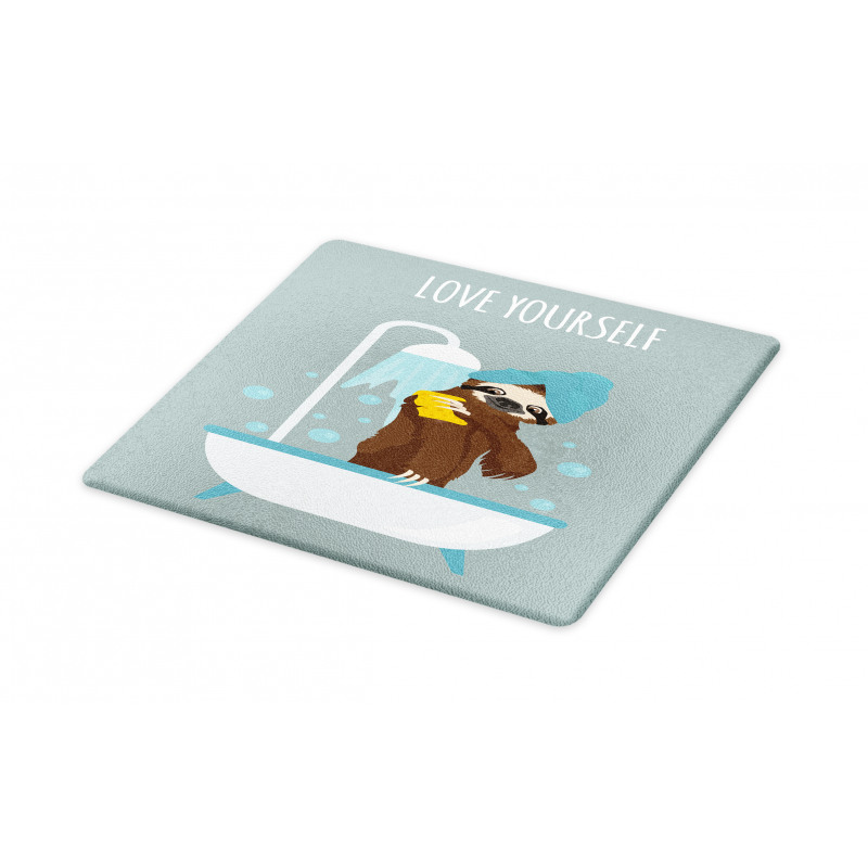 Bathing Lazy Animal Cutting Board