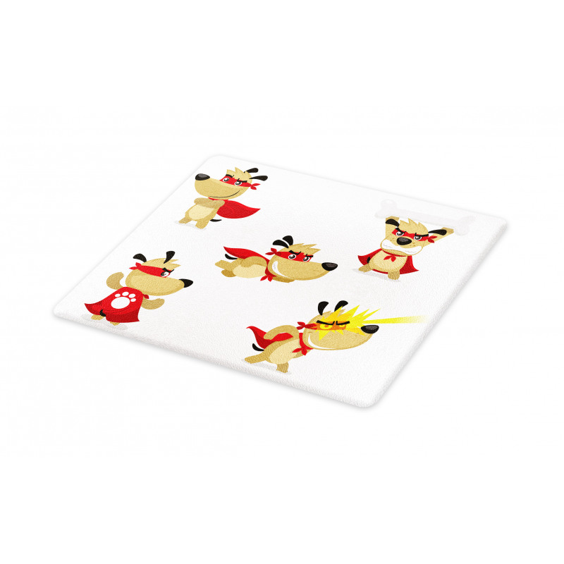 Superhero Puppy with Paw Cutting Board