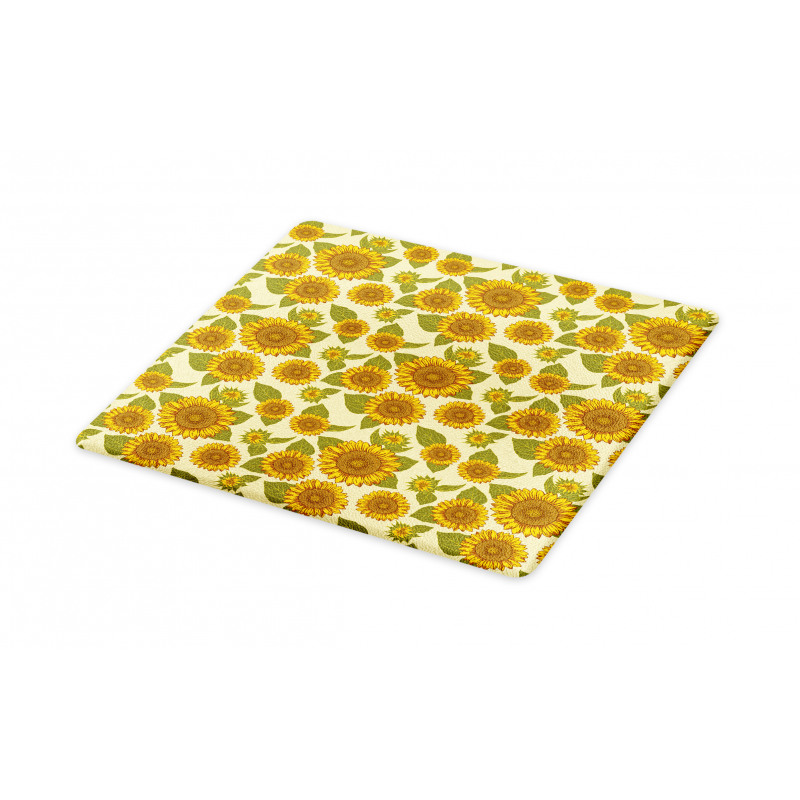 Funky Style Sunflower Cutting Board