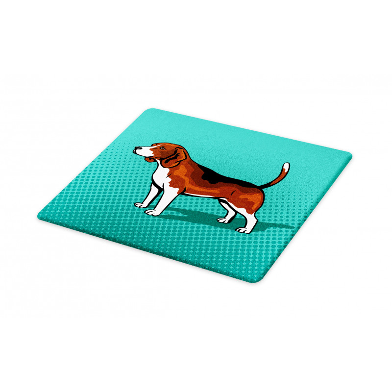 Halftone Dog Breed Graphic Cutting Board