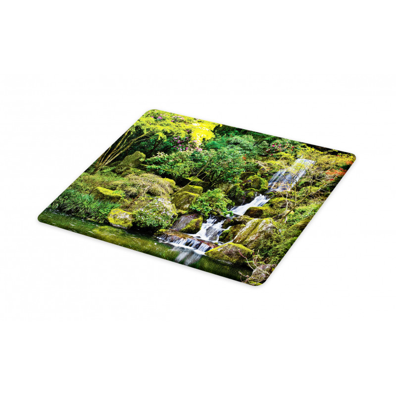 Trees Foliage Rock Garden Cutting Board