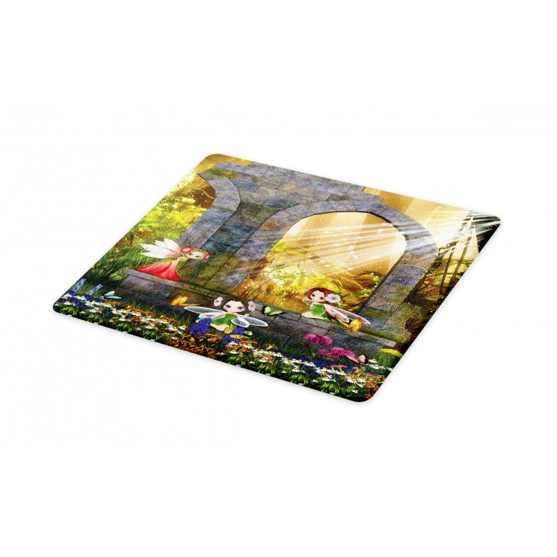 Flowers Blossoms Scene Cutting Board