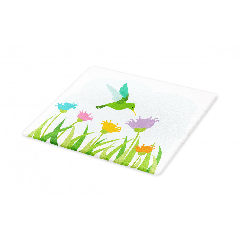 Garden Art Hummingbird Cutting Board