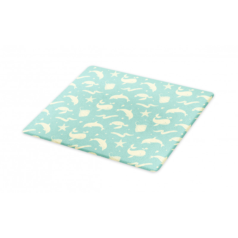 Soft Dolphin Turtle Starfish Cutting Board