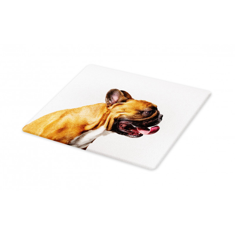 Young Pet Posing Side Shot Cutting Board