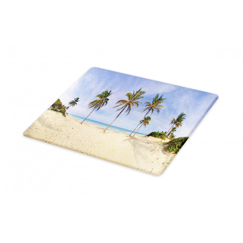 Cuban Beach Panorama Cutting Board