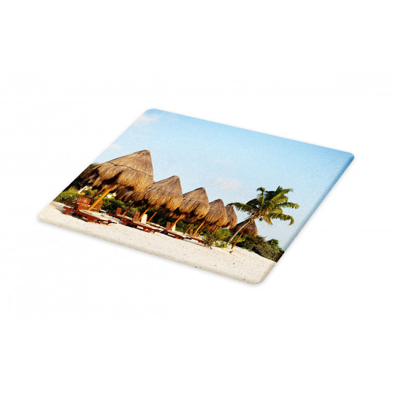 Playa Del Carmen Beach Image Cutting Board