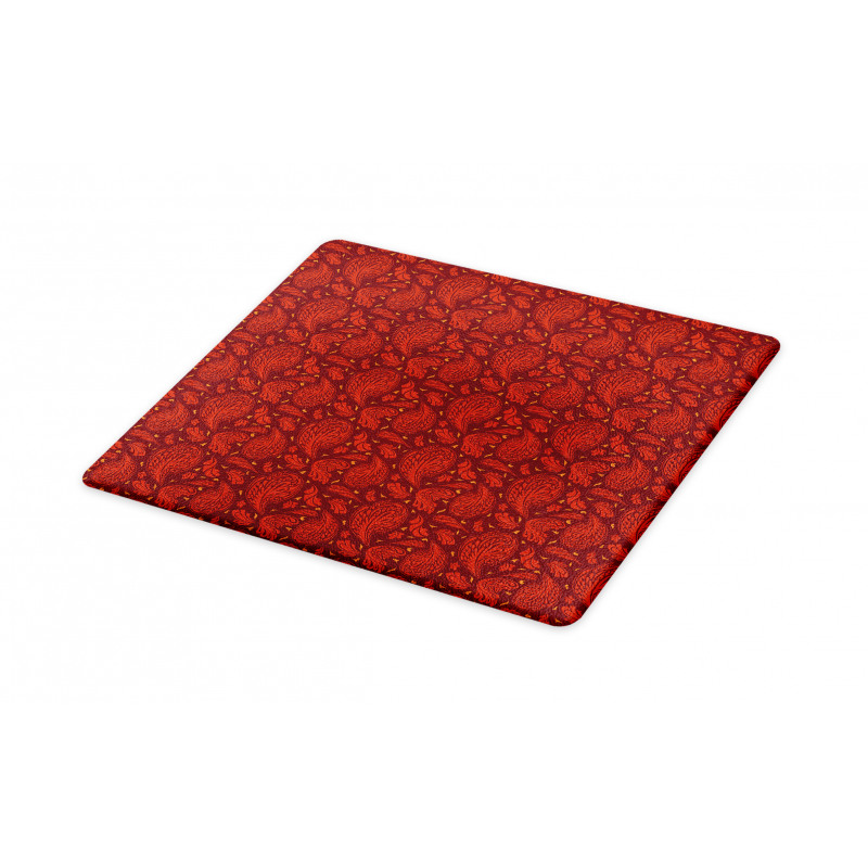 Paisley Style Motifs Art Cutting Board