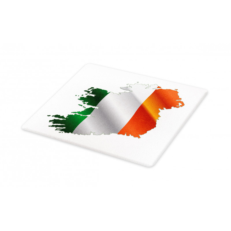 Irish Pride Flag Colors Cutting Board