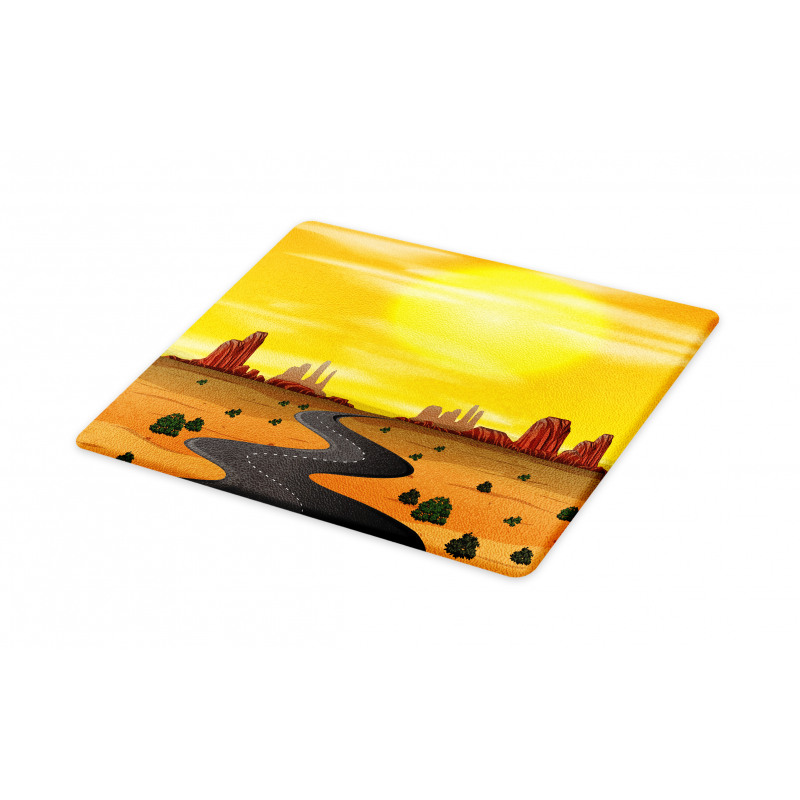 Wild West Scene Butta Cutting Board