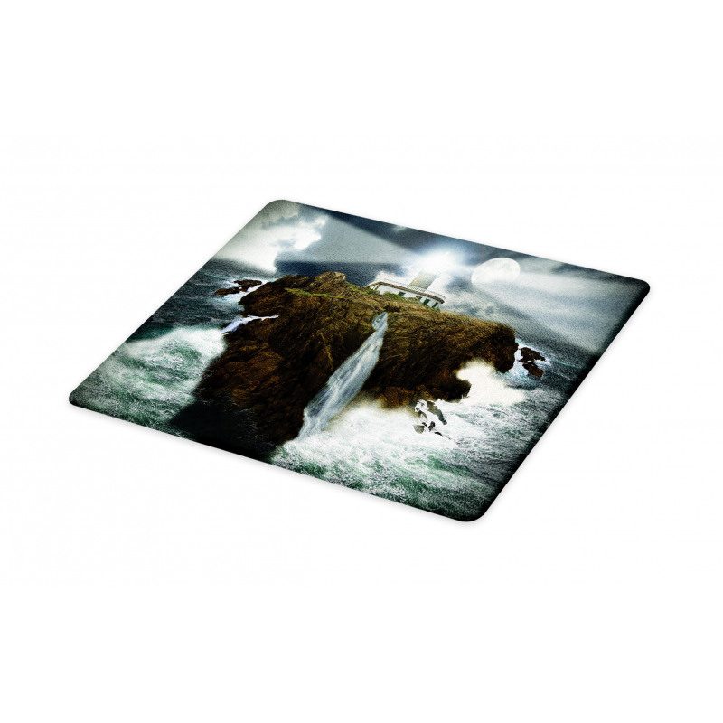 Rocks Stormy Sealife Cutting Board