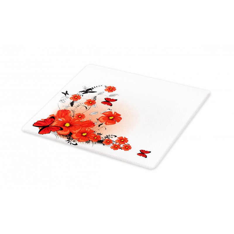 Cartoon Poppy Fresh Art Cutting Board