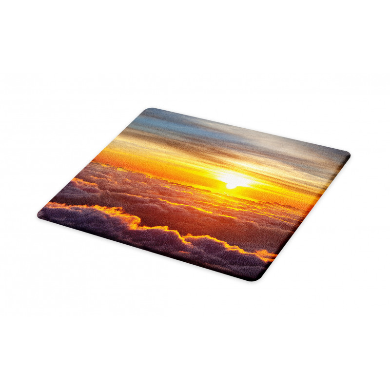 Sunset Scene on Clouds Cutting Board