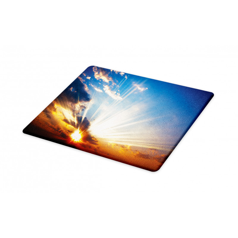 Sunbeams in Sky Scenery Cutting Board