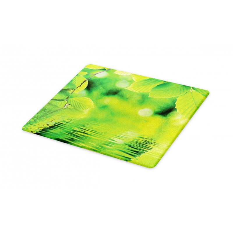 Leaves and River Peace Cutting Board