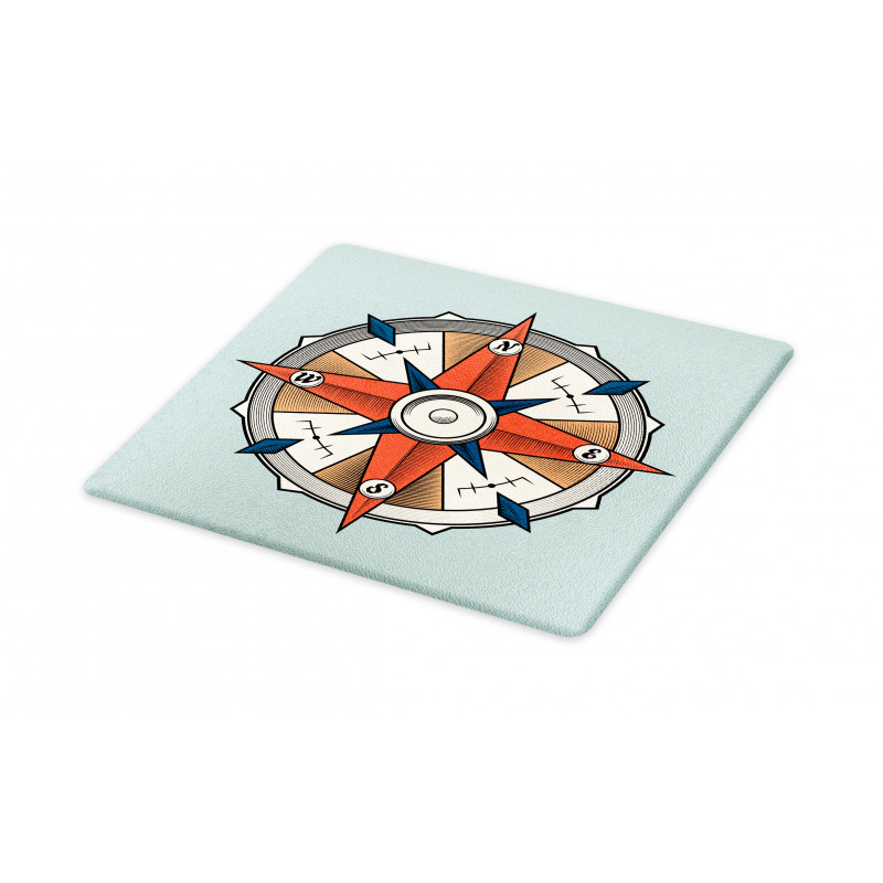 Cruise Compass Grunge Cutting Board