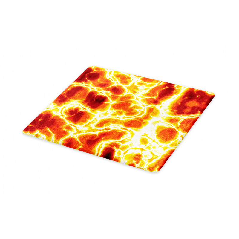 Hot Burning Lava Fire Cutting Board