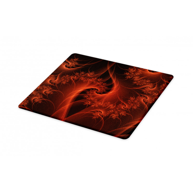 Digital Swirls Floral Cutting Board