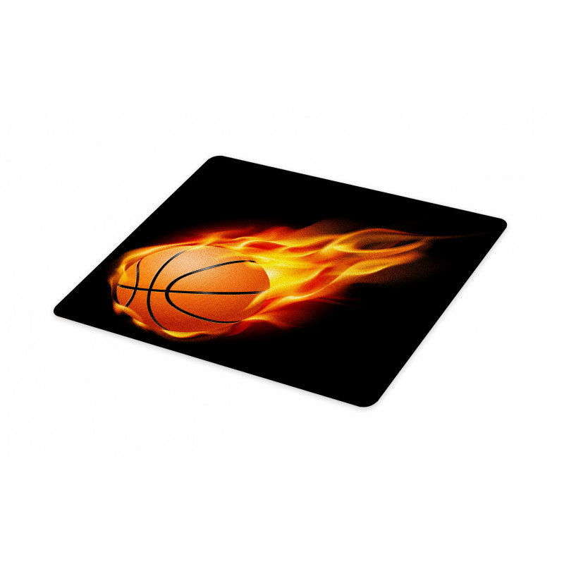 Basketball Fire Shoot Cutting Board