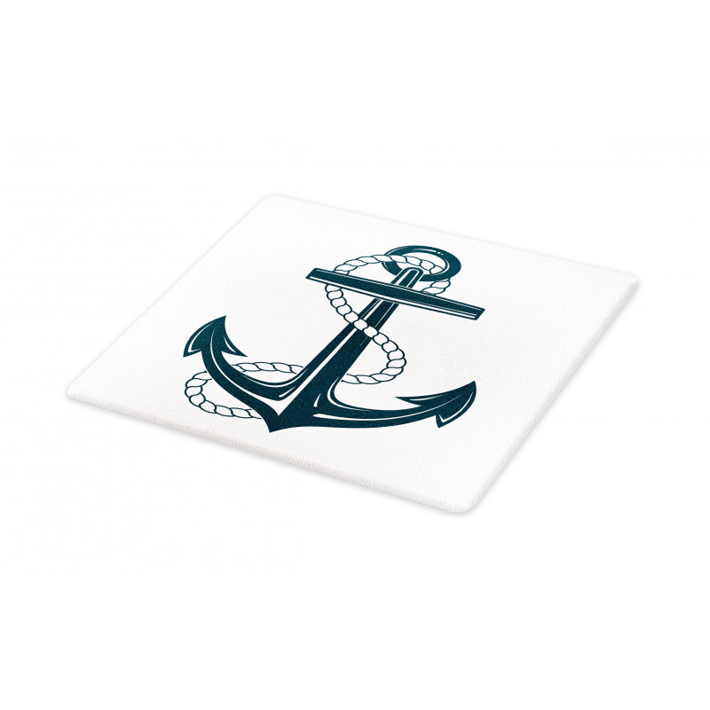 Maritime Anchor and Rope Cutting Board