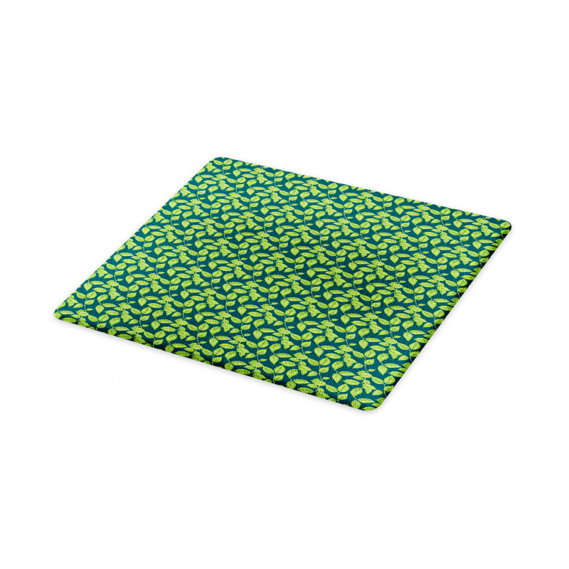 Jasmine Bush Leaves Art Cutting Board