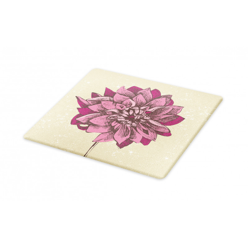 Dahlia Flower Bohemian Cutting Board