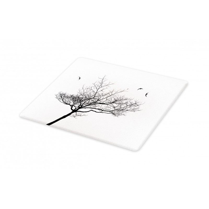 Tree Flying Birds Cutting Board