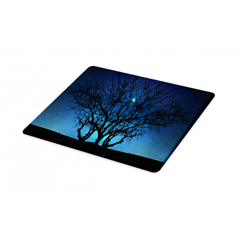 Night Moon Cosmos Cutting Board