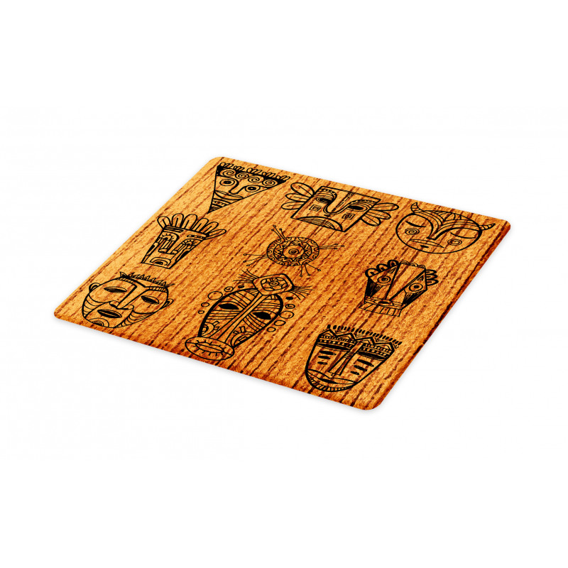 Native Masks Cutting Board