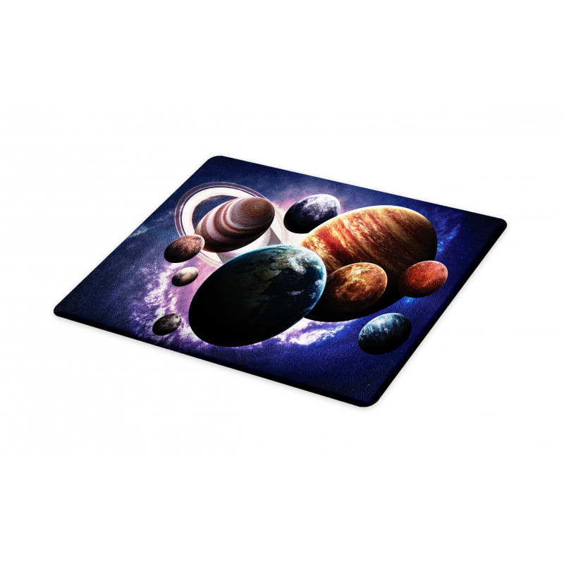 Milky Way Planets Space Cutting Board