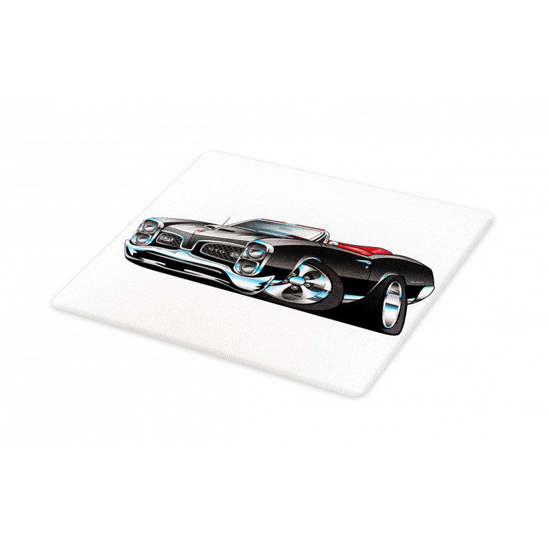 Nostalgic Sports Car Cutting Board