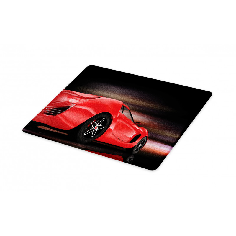 Futuristic Red Sports Cutting Board