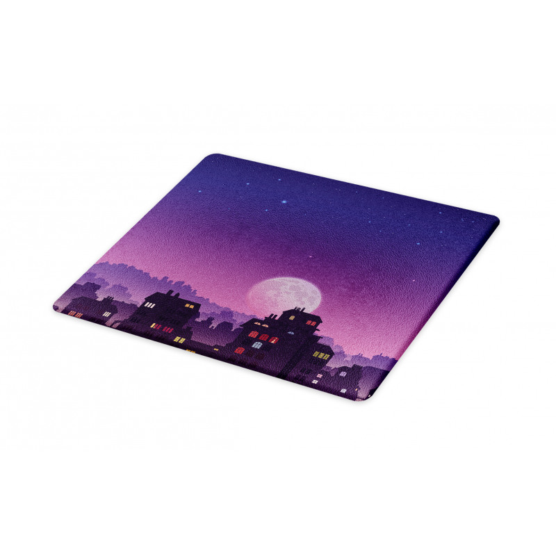 Moon Starry Night Sky Cutting Board