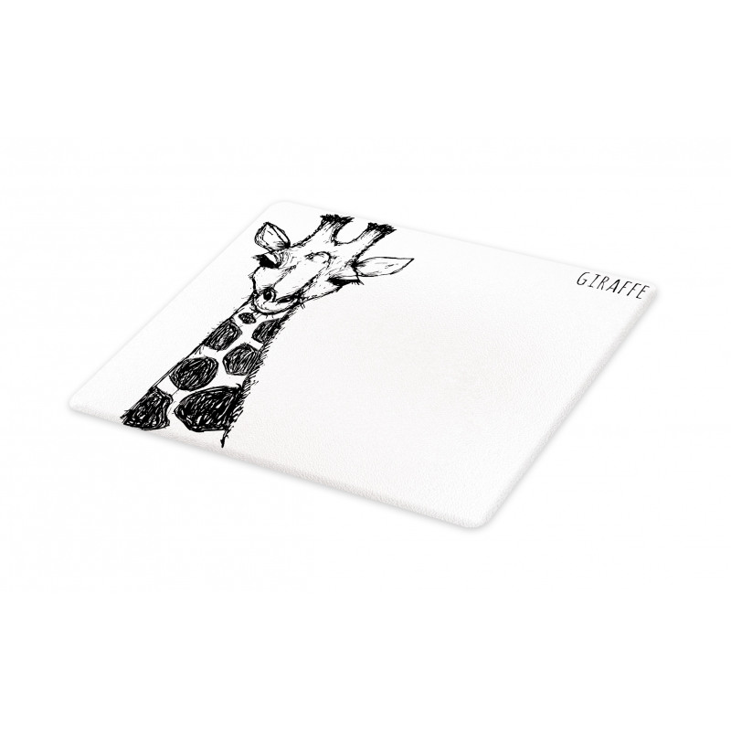 Safari Giraffe Cutting Board