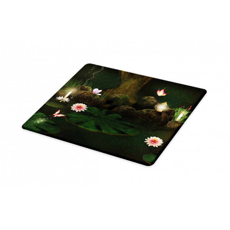 Mystic Forest with Candle Cutting Board