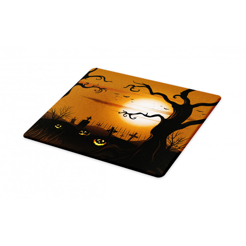 Scary Cemetery Cutting Board