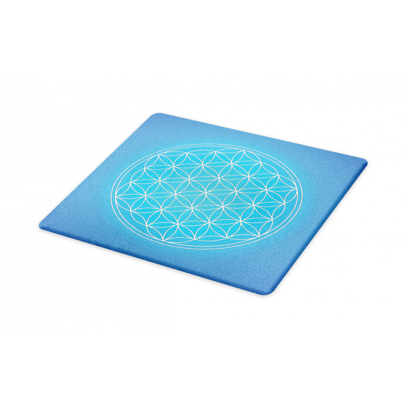 Flower of Life Grid Cutting Board