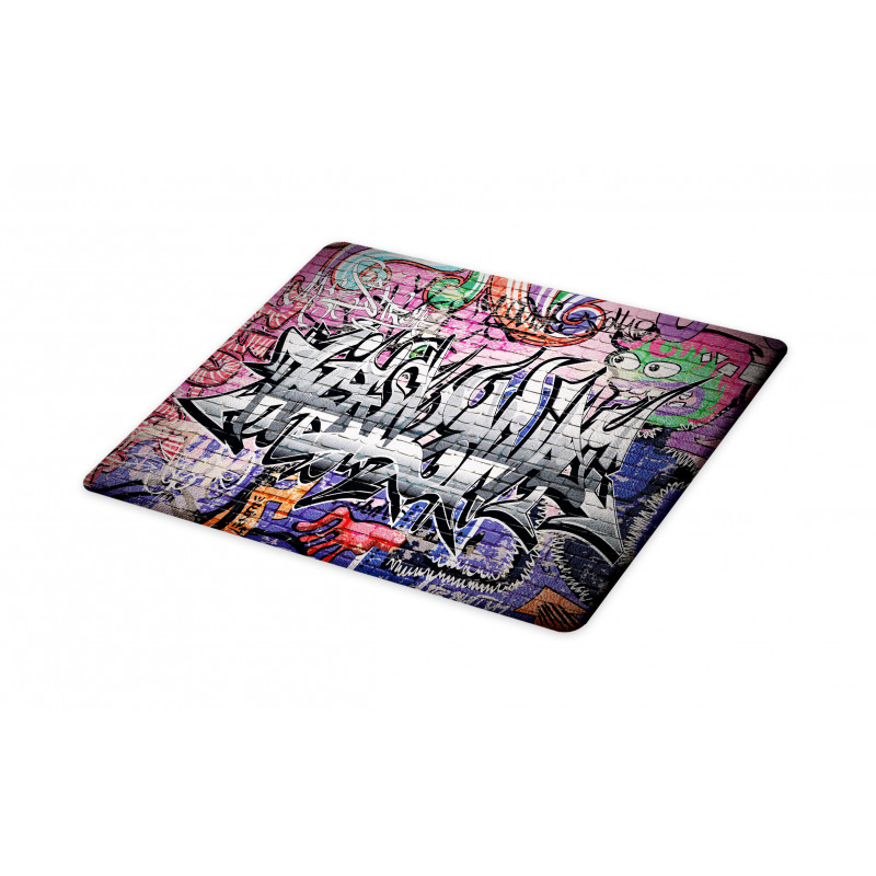 Graffiti Grunge Wall Art Cutting Board