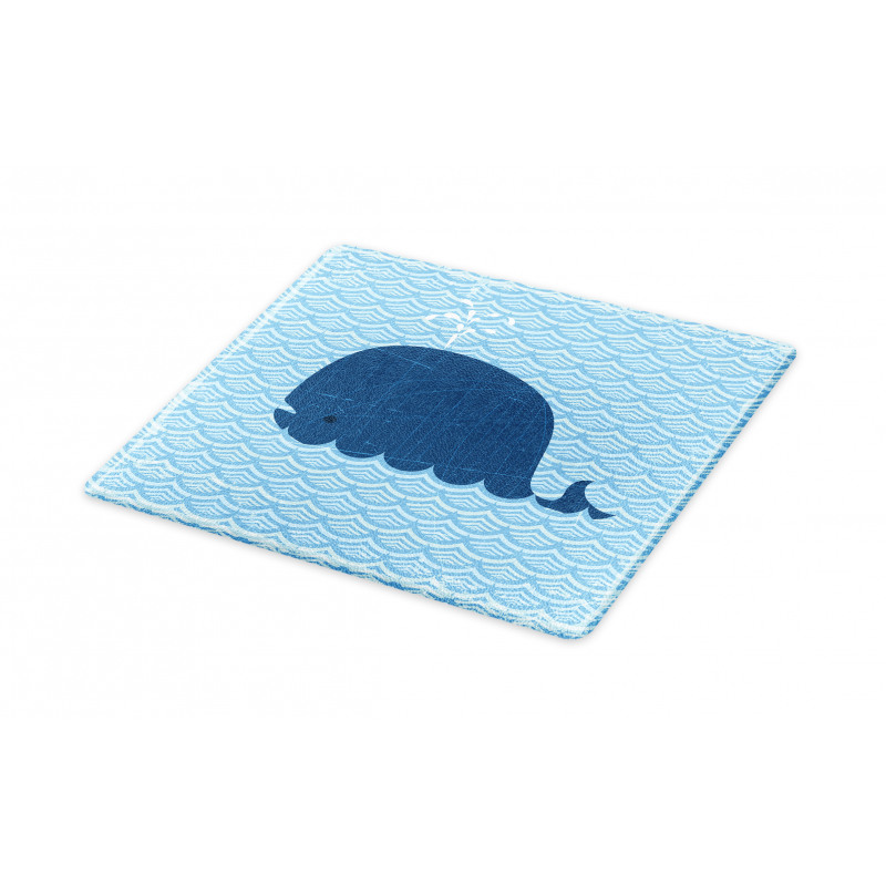 Sea Animal Wavy Patterns Cutting Board