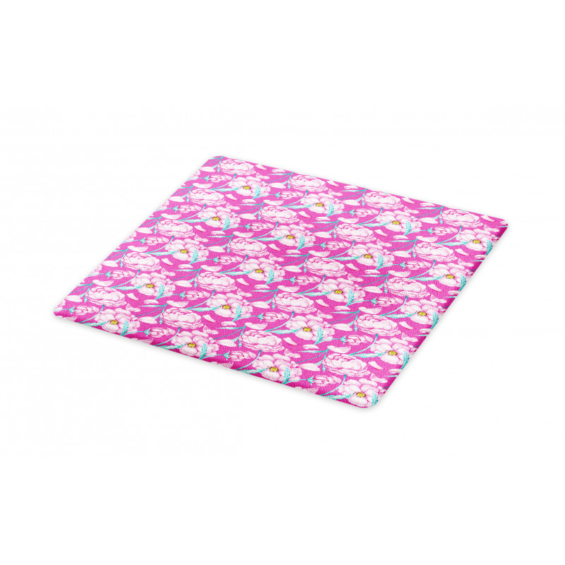 Peony Romantic Flower Cutting Board